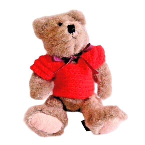 Vintage BOYDS Teddy Bear Plush 15" J.B. Bean Series Brown 1985-1997 - Picture 3 of 9